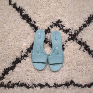 Oka-B Grace Slide Sandals - Signature Blue Medium